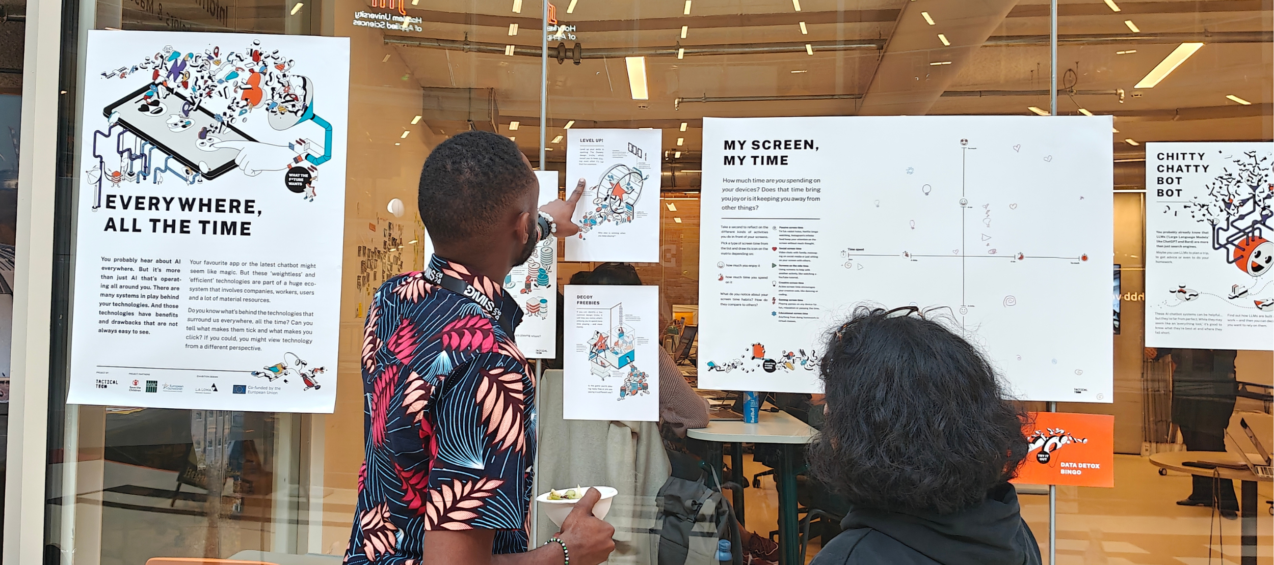 Unintended emissions artwork at C-LAB Taiwan. Picture courtesy of
C-LAB Taiwan.